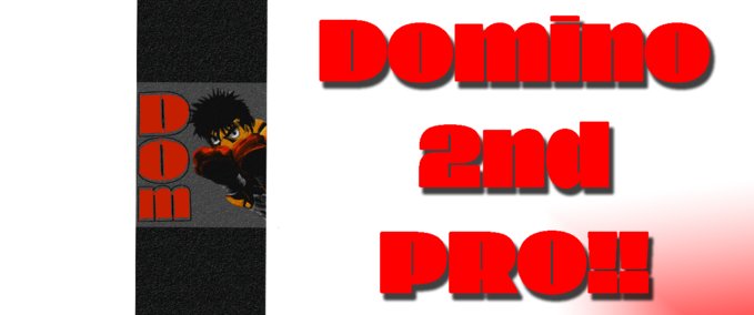 Fakeskate Brand Domino Pro 2 Skater XL mod