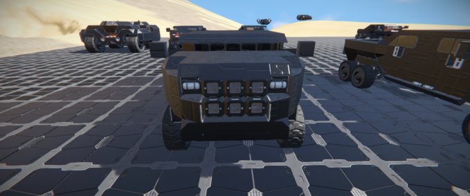 Blueprint Resvani 6X6 Space Engineers mod