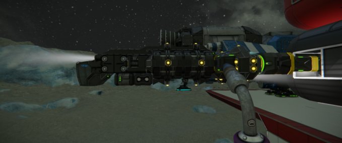 Blueprint Betty lander Space Engineers mod