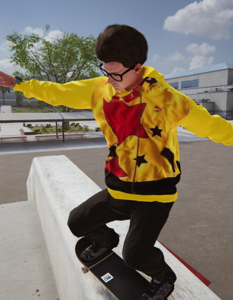Skater XL: Cheech Wizard Puma Bode Hoodie v 1.0 Gear, Hooded Sweatshirt Mod Skater XL