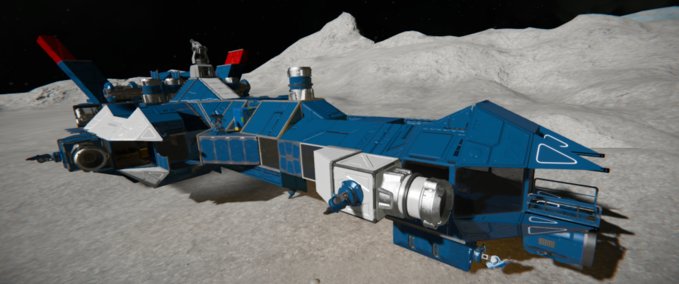 Blueprint Respawn Space Pod MK 2 version 2 Space Engineers mod