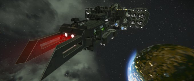 Blueprint Magnum Opus Mk 3 Space Engineers mod