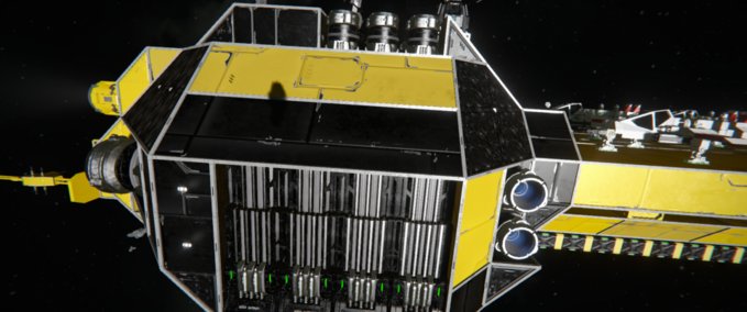 Blueprint USN Carrier Nimitz Space Engineers mod