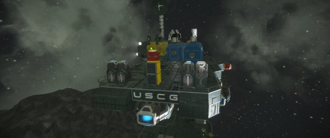 Blueprint UIN US COAST GUARD DDC-855 MRQCB Space Engineers mod