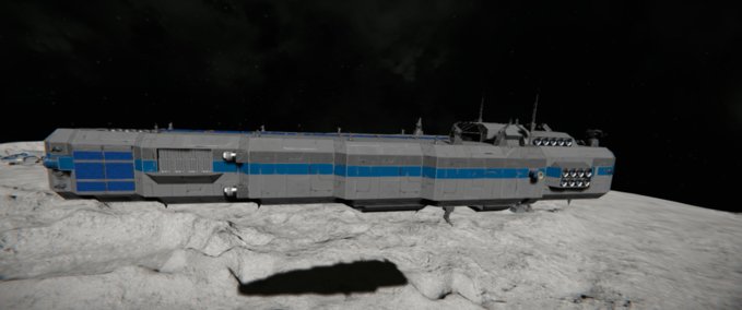 Blueprint Fstc -megalodon Space Engineers mod