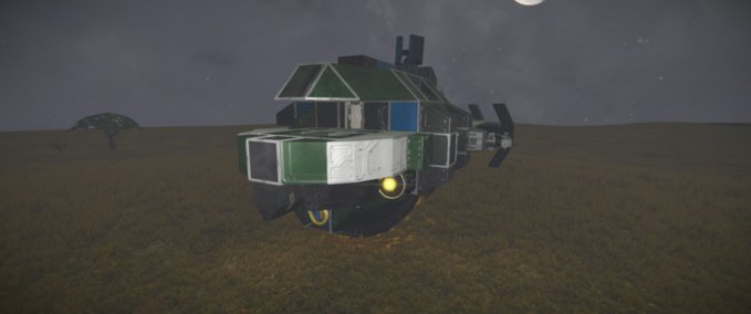 Blueprint Encounter Vulture vessel Space Engineers mod