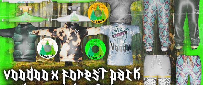 Voodoo Trucks x Forest Skate Co. Collab Gear Pack Mod Image