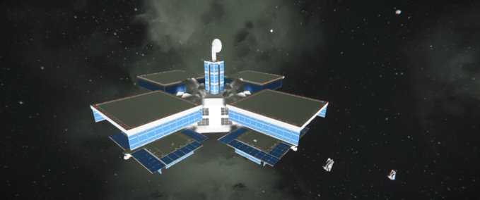 Blueprint Tranquillity orbital platform Space Engineers mod