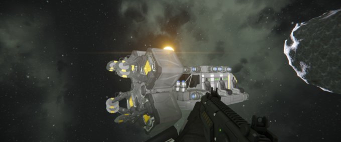 Blueprint Boarer boarding ship Space Engineers mod