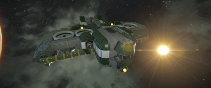 Blueprint B-980 Hauler mk2 Farted Space Engineers mod