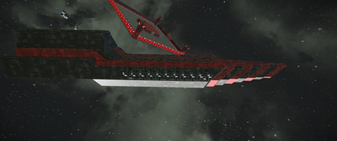 Blueprint Destroyer Farted Space Engineers mod