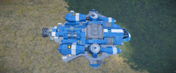 Blueprint TT-15 Freighter survival edition Space Engineers mod