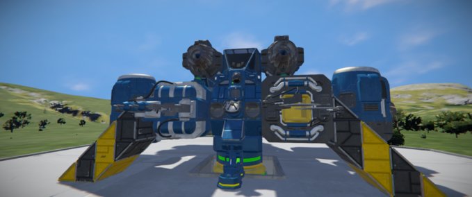 Blueprint Constructor mk.1 Space Engineers mod