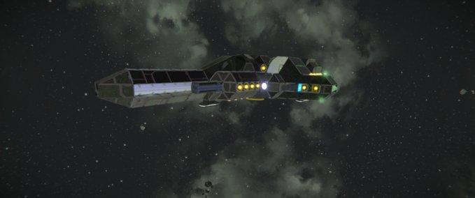 Blueprint BSF Aries Heavy Fighter Space Engineers mod