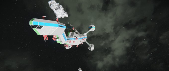 Blueprint UER Mallard Class explorer Space Engineers mod