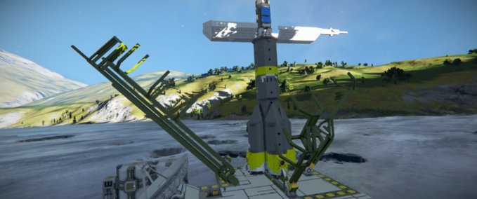 Blueprint Soyuz final v1 Space Engineers mod