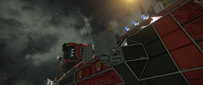 World Red Ship 2020-11-20 12:40 Space Engineers mod