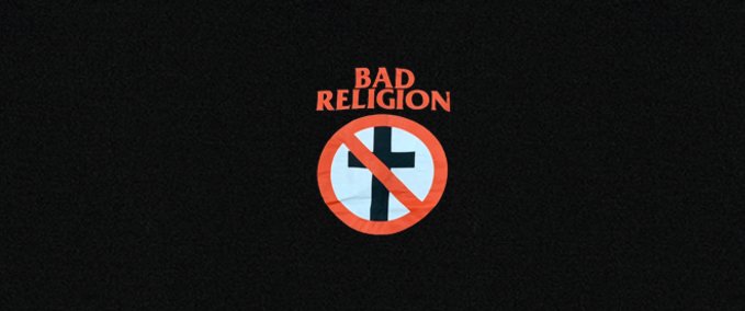 Gear Bad Religion band merch Skater XL mod