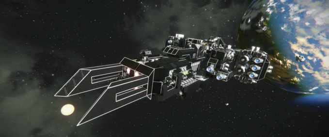 Blueprint Magnum Opus Mk 3 final stage Space Engineers mod