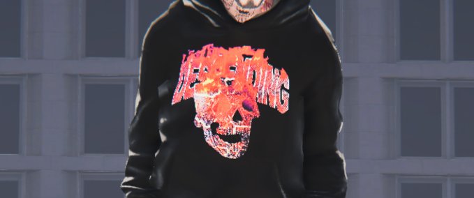 Other Descending Worldwide Dead To The World Hoodie Skater XL mod