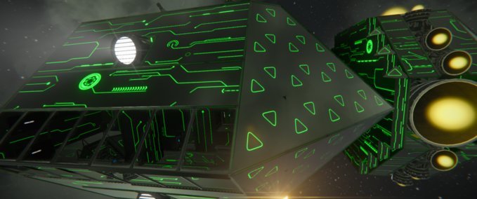 Blueprint Kermit the trans-ship Space Engineers mod
