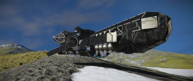 Blueprint Blackbird Mk1 Space Engineers mod