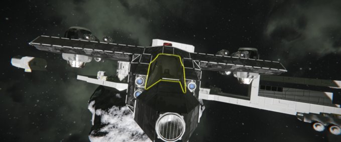 Blueprint Black ops Vtol light Space Engineers mod