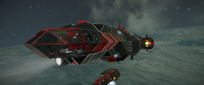 Blueprint Rwi Eclipse colony lost Space Engineers mod