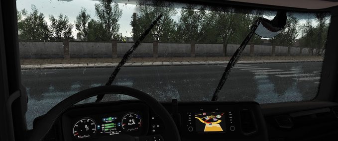 Trucks Scheibenwischer auf Frontscheibe Sound [1.39.x] Eurotruck Simulator mod