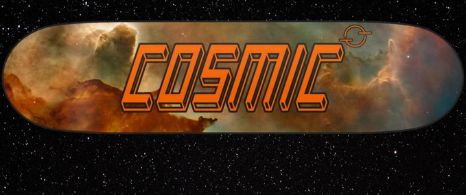 Fakeskate Brand Cosmic Skateboards Galactic Series Skater XL mod