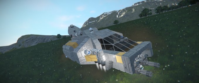 Blueprint The Ghost's Phantom Space Engineers mod