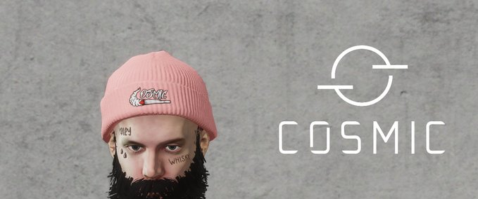 Fakeskate Brand Cosmic Skateboards Blunt Beanie Skater XL mod