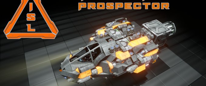 Blueprint ISL - Squatina-IO 38 Prospector (No DLC) Space Engineers mod