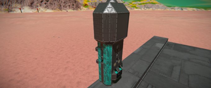 Blueprint NKE Megaton MK7 Lw Space Engineers mod