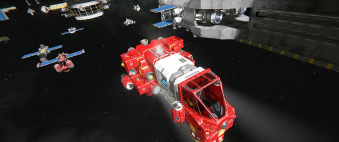 Blueprint Emergency Response Vehicle Space Engineers mod