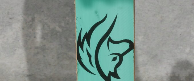 animal skateboards : wolf Mod Image