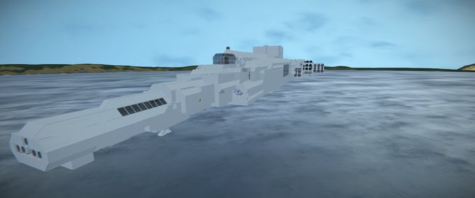 Blueprint Mamoth battleship Space Engineers mod