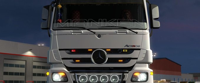 Trucks MERCEDES BENZ ACTROS EDIT [1.39.X] Eurotruck Simulator mod
