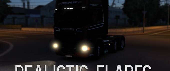 Mods Realistische Flares [1.39] Eurotruck Simulator mod