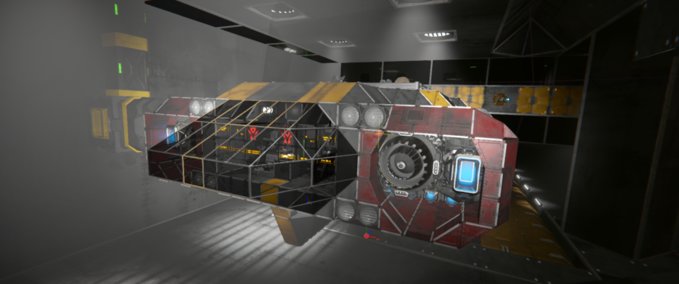 Blueprint Cuddle Fish-Bomber Class MK1 Space Engineers mod