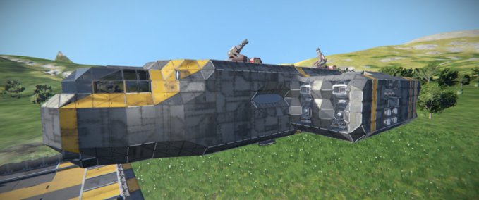 Blueprint Wagon Shuttle MK-5 Personal Variant Space Engineers mod