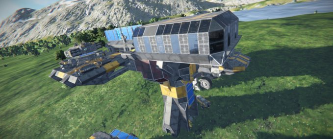 Blueprint ICE Earth Station MK-3 Space Engineers mod