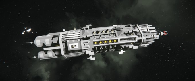 Blueprint Frigate Class Destrier Space Engineers mod