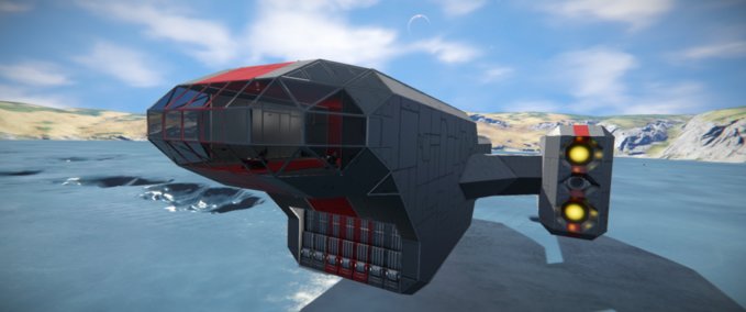 Blueprint Phoenix mk1 YT Space Engineers mod
