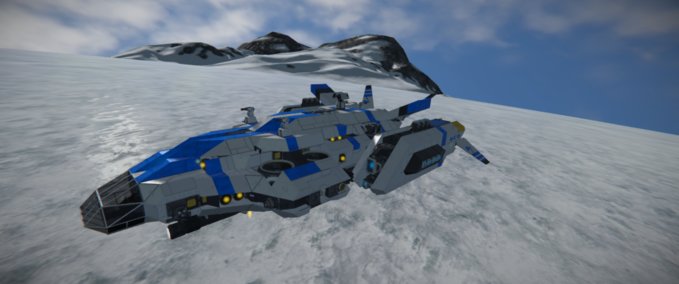 Blueprint WCO C-31 Cyber Stridor Space Engineers mod