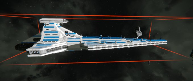 Blueprint Republic Venator-class Space Engineers mod