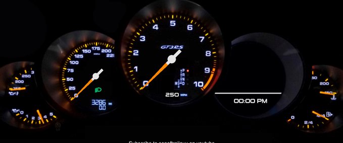 Other 911 gt3 Dashpanel mod