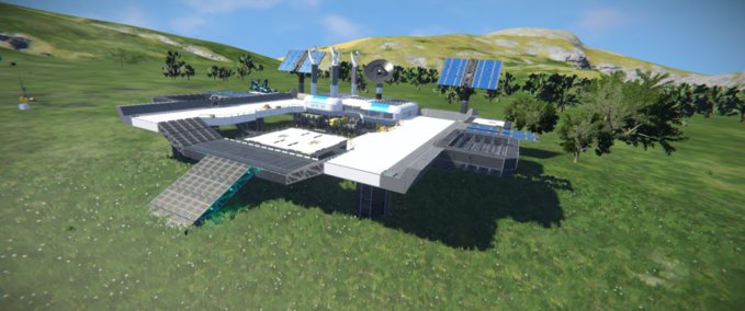 Blueprint WCO station Space Engineers mod