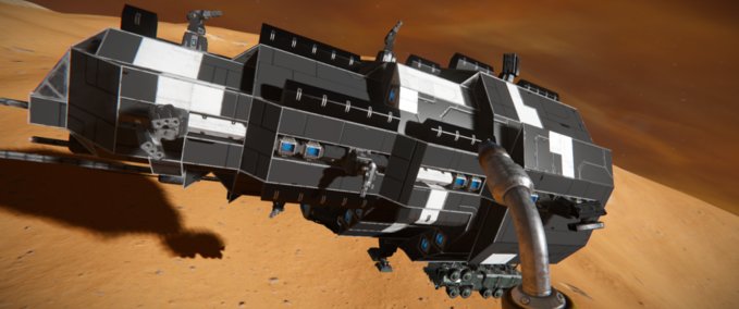 Blueprint UNSC HALCRYON CLASS Space Engineers mod