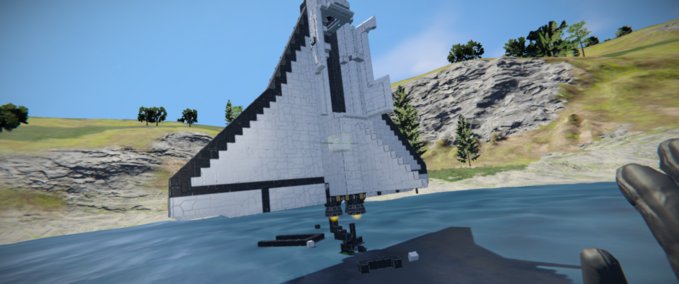 Blueprint Bad shutltle dreadmoth412154 Space Engineers mod